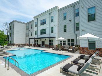 Sparkling pool
